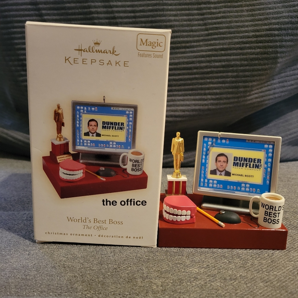 Hallmark Keepsake 2009 World's Best Boss, The Office Ornament